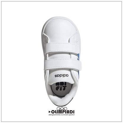 Scarpe Adidas Grand Court 2.0 CF I - HP3536 Bianco/Azzurro | Neonato