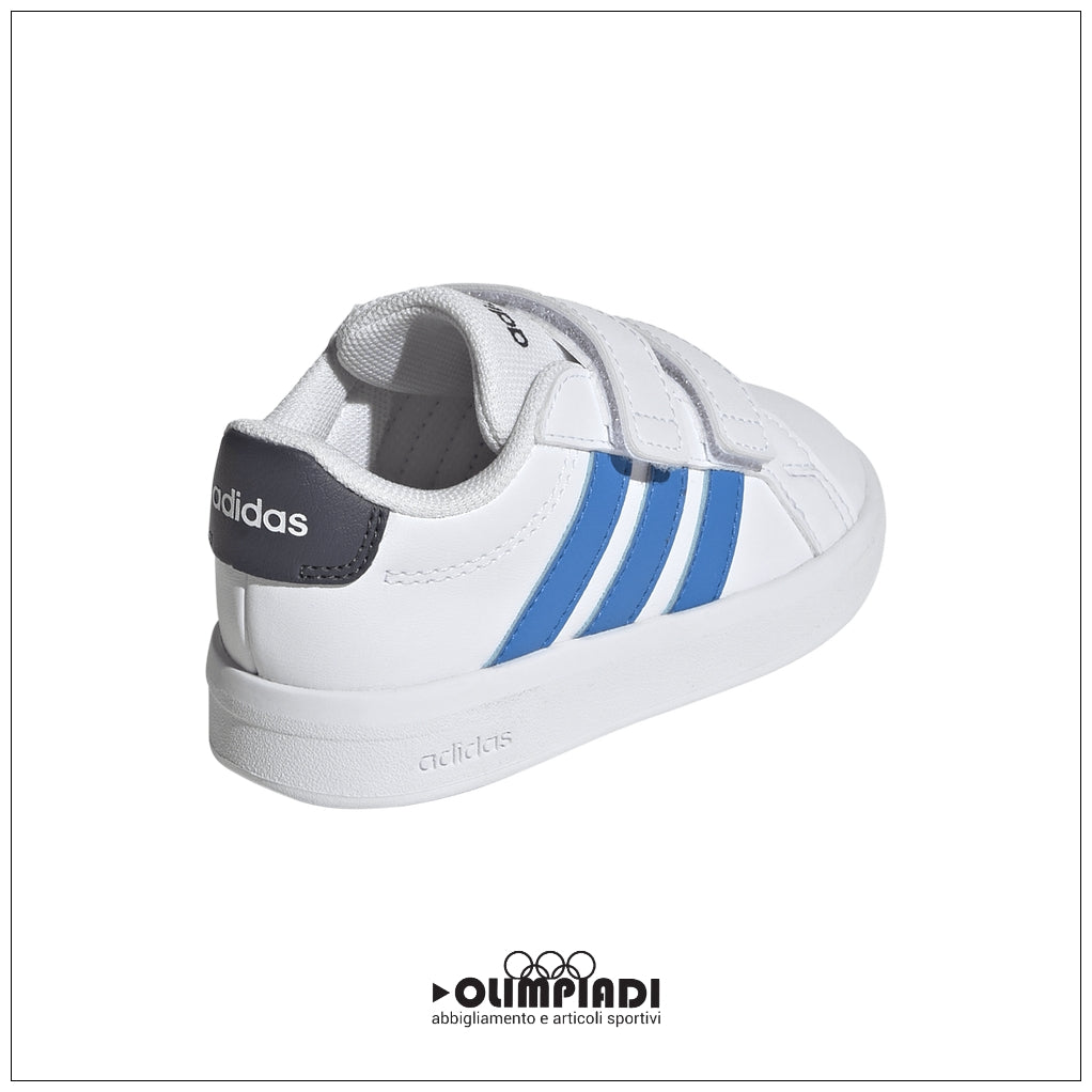 Scarpe Adidas Grand Court 2.0 CF I - HP3536 Bianco/Azzurro | Neonato