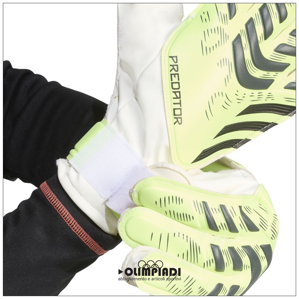 Guanti da Portiere Adidas Predator Training - JN5356 Giallo/Nero