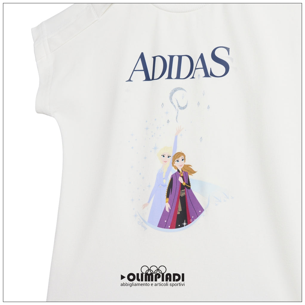 Set Neonato Adidas Disney Frozen Summer Set - JZ3553 Bianco Glicine
