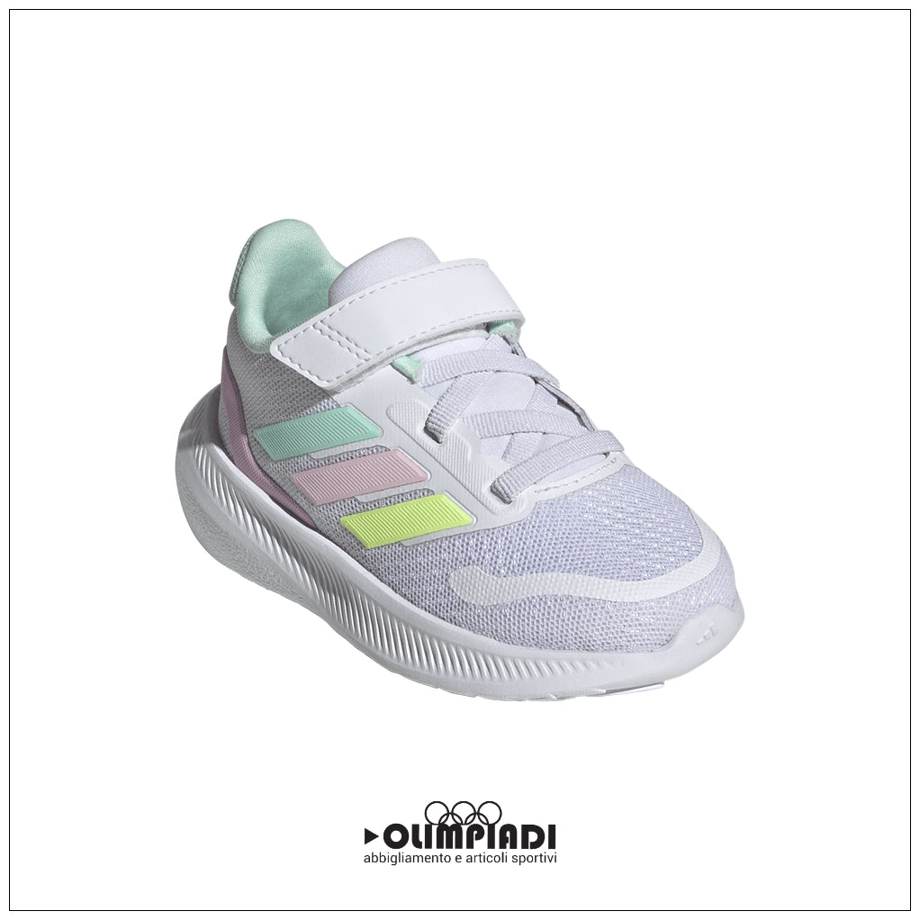 Scarpe Adidas Runfalcon 5 EL I - JP5158 Bianco | Neonato