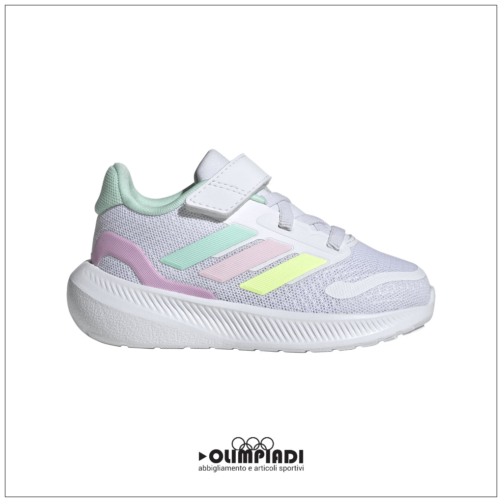 Scarpe Adidas Runfalcon 5 EL I - JP5158 Bianco | Neonato