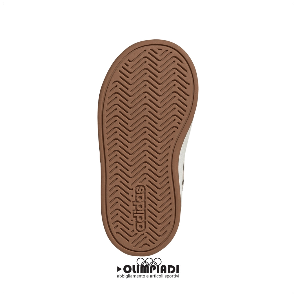 Scarpe Adidas Grand Court 3.0 CF I - Bianco/Leopardato | Neonato