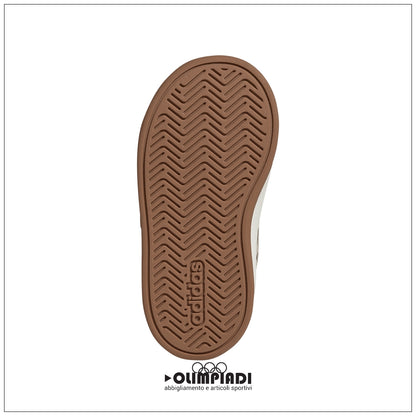 Scarpe Adidas Grand Court 3.0 CF I - Bianco/Leopardato | Neonato