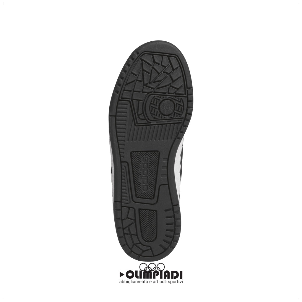 Scarpe Adidas Rapid Court Low J - JR0166 Bianco/Nero | Junior