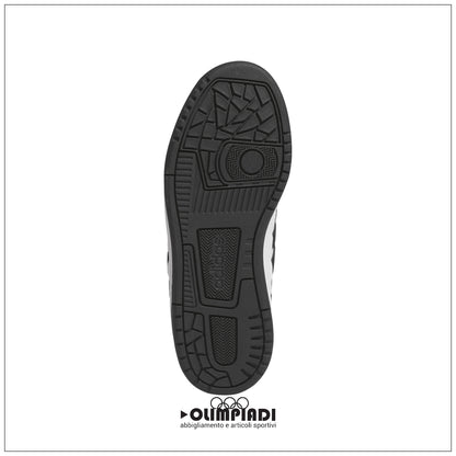 Scarpe Adidas Rapid Court Low J - JR0166 Bianco/Nero | Junior