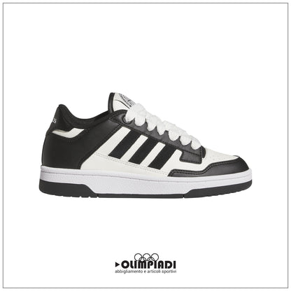 Scarpe Adidas Rapid Court Low J - JR0166 Bianco/Nero | Junior