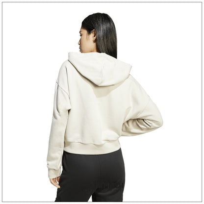 Felpa Donna Adidas Essentials 3-Stripes Full-Zip - JW1821 | French Terry