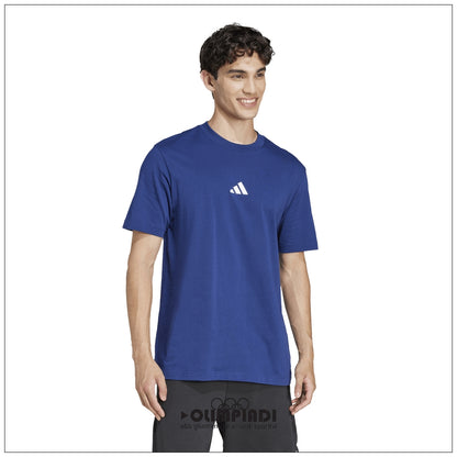 T-Shirt Adidas M SL SJ T - JF1093 Blu | Slim Fit Uomo