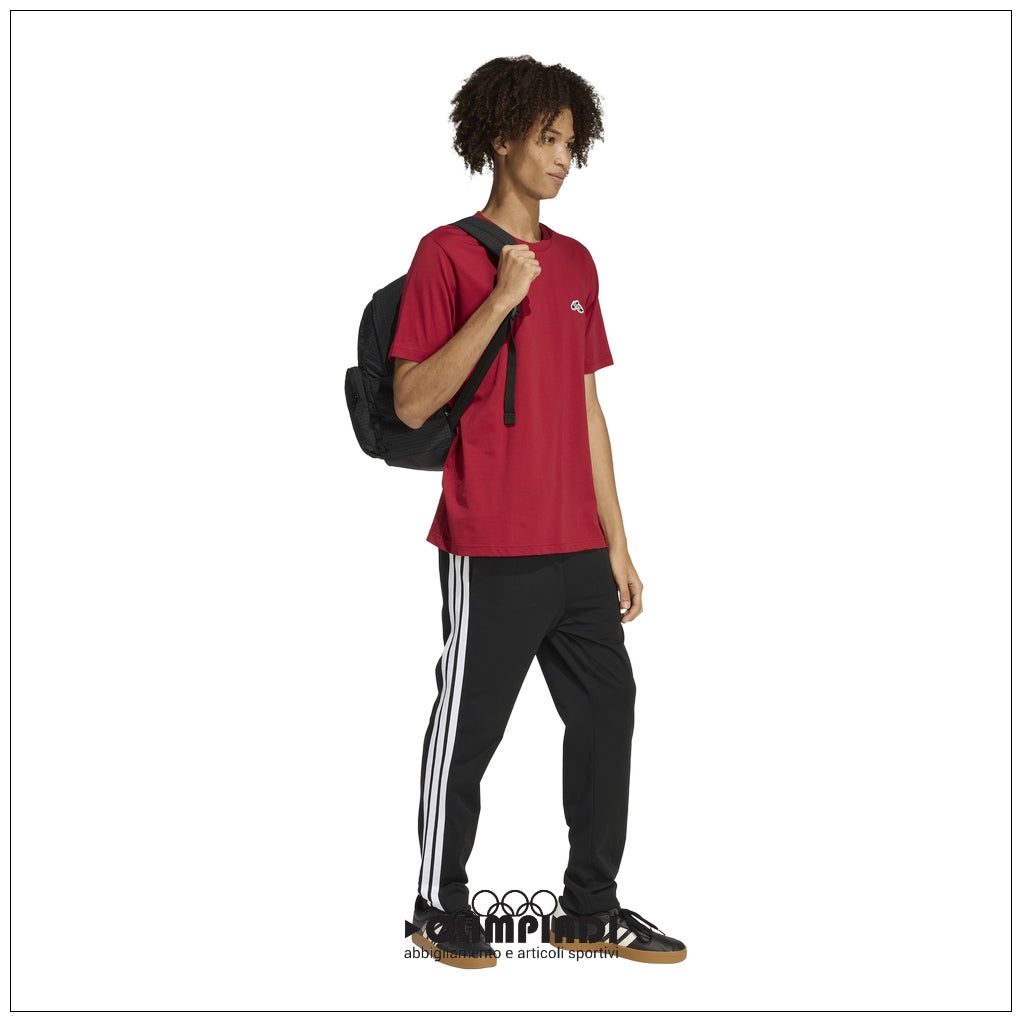 T-Shirt Uomo Adidas Slide Graphic - KG5389 Rosso | Regular Fit