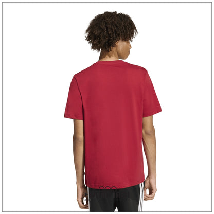 T-Shirt Uomo Adidas Slide Graphic - KG5389 Rosso | Regular Fit