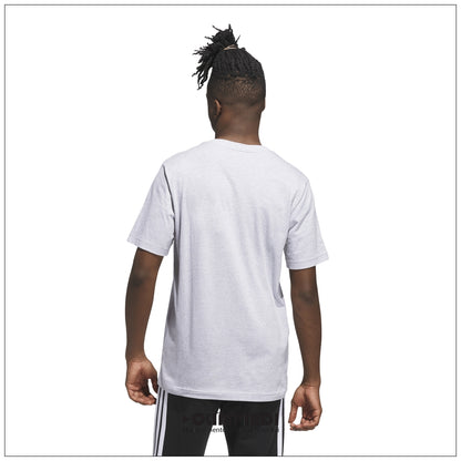 T-Shirt Uomo Adidas Varsity Crest - JV8442 Grigio