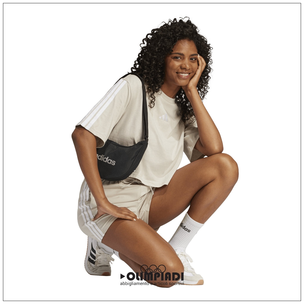 Pantaloncini Adidas W 3S SJ SHO - JE1195 Beige | Donna