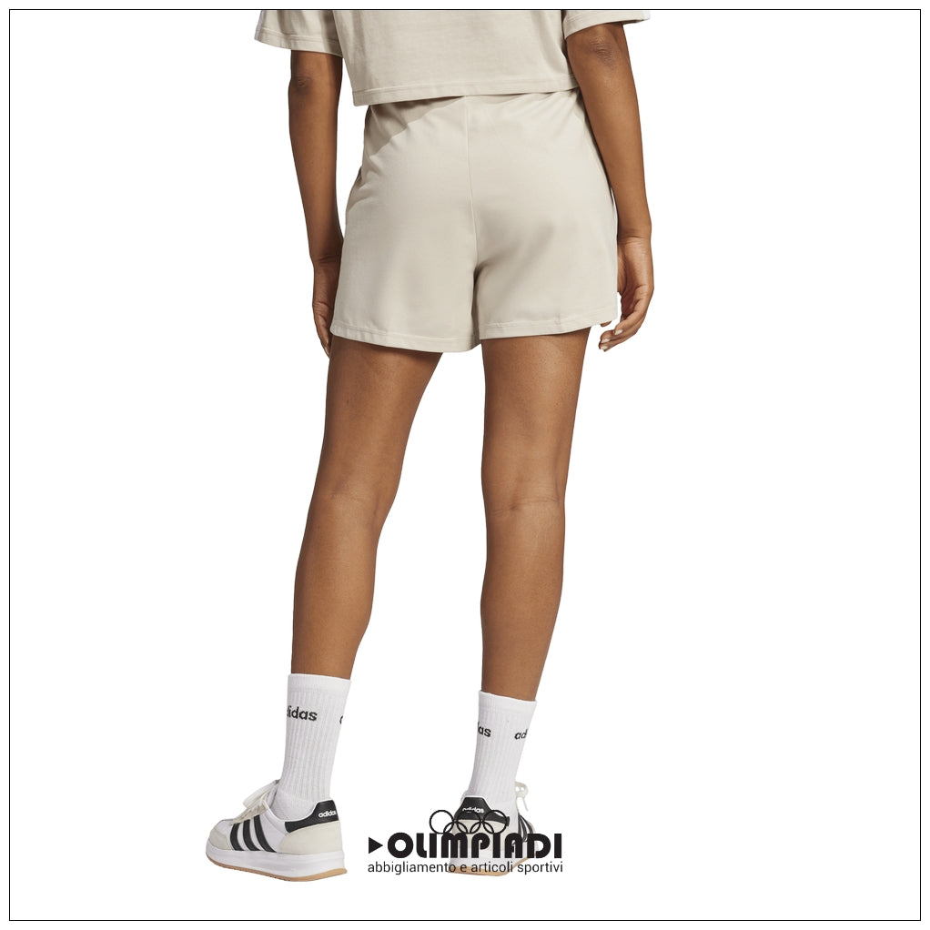 Pantaloncini Adidas W 3S SJ SHO - JE1195 Beige | Donna