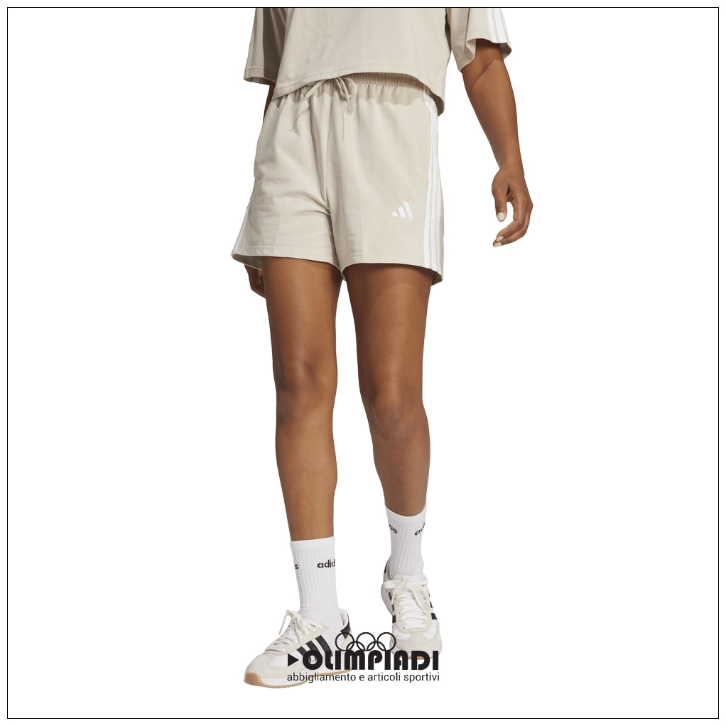 Pantaloncini Adidas W 3S SJ SHO - JE1195 Beige | Donna