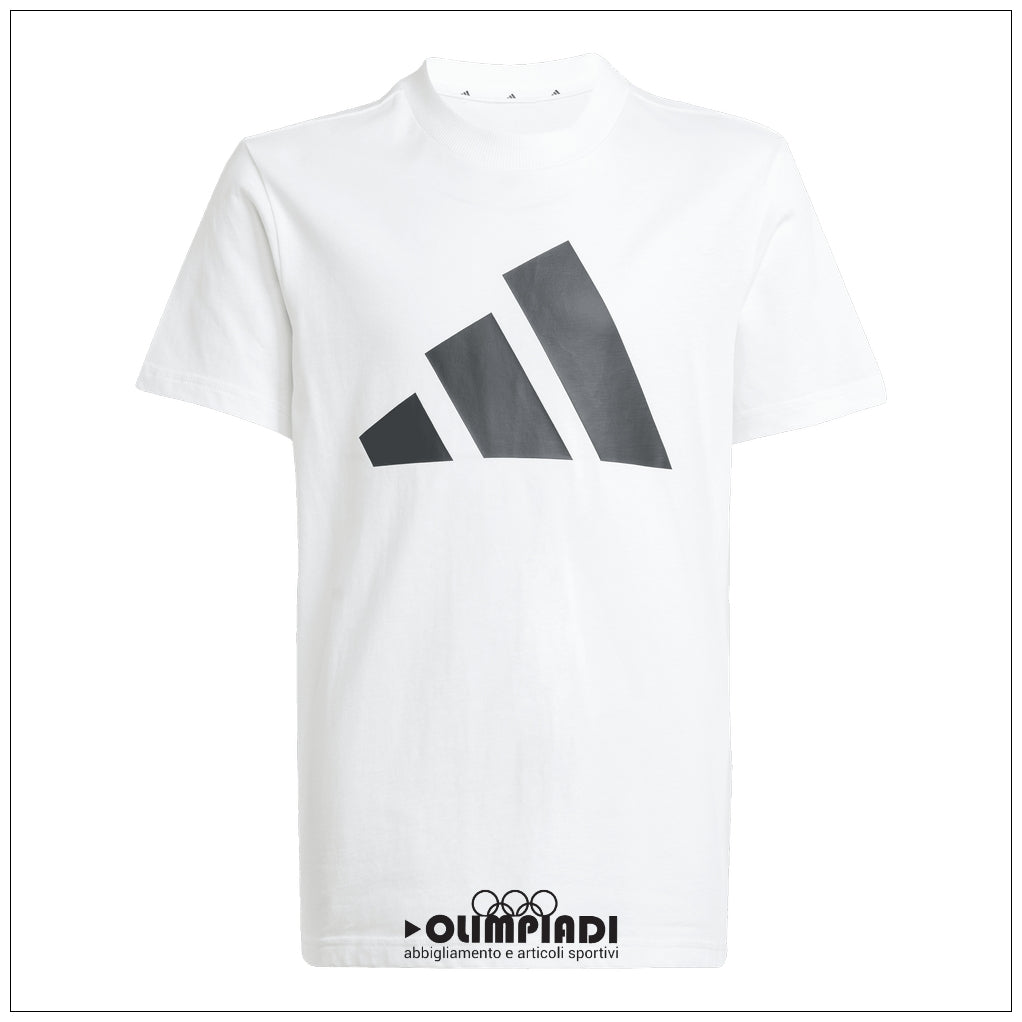 Completo Estivo Ragazzo Adidas Big Logo Set - JC9715 Bianco/Nero