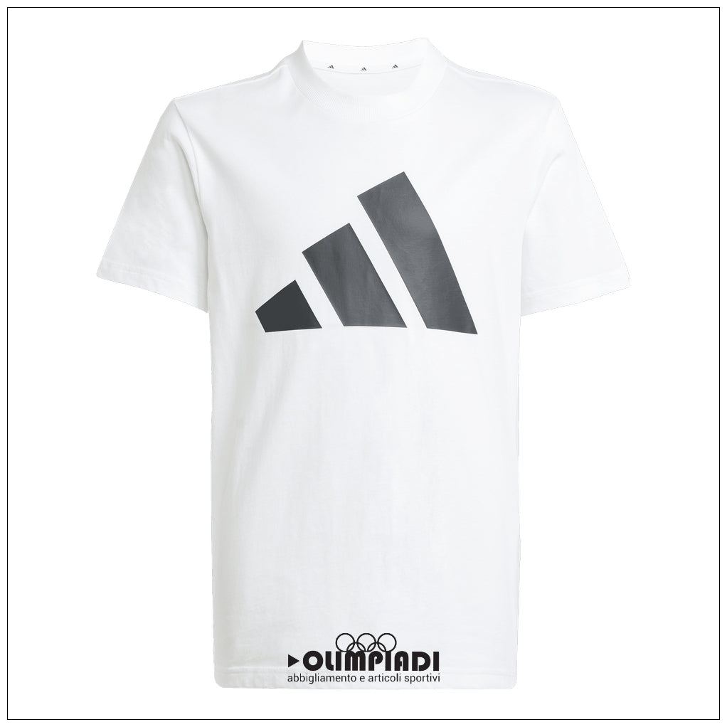 Completo Estivo Ragazzo Adidas Big Logo Set - JC9715 Bianco/Nero