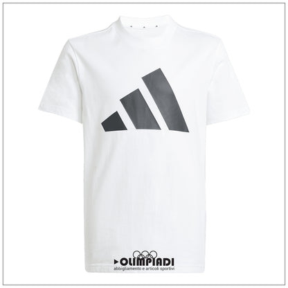 Completo Estivo Ragazzo Adidas Big Logo Set - JC9715 Bianco/Nero