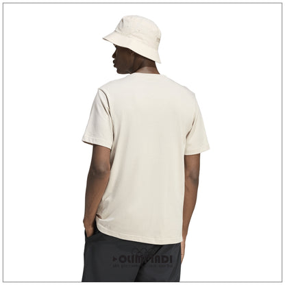 T-Shirt Uomo Adidas Camo Modern Logo - JZ7495 Beige