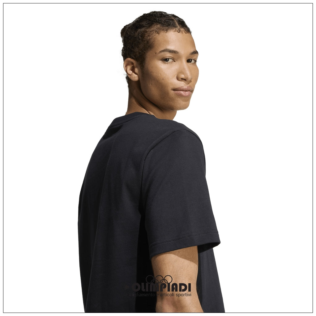T-Shirt Uomo Adidas Slide Graphic - JZ4997 Nero | Regular Fit