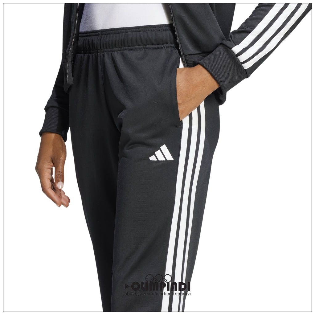 Tuta Donna Adidas Essentials 3-Stripes - JD5434 Nero