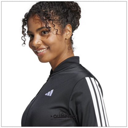 Tuta Donna Adidas Essentials 3-Stripes - JD5434 Nero