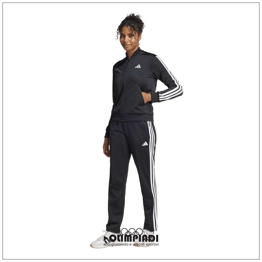 Tuta Donna Adidas Essentials 3-Stripes - JD5434 Nero