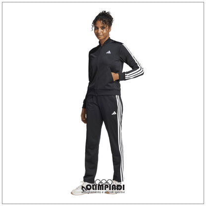 Tuta Donna Adidas Essentials 3-Stripes - JD5434 Nero