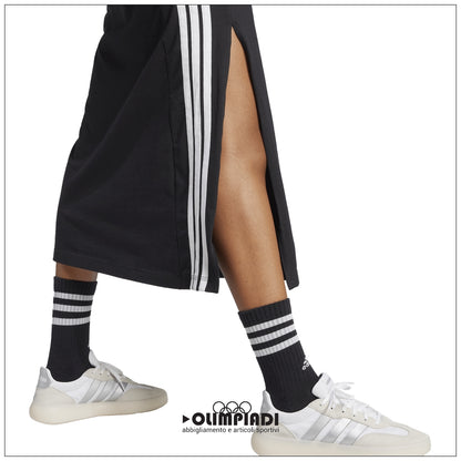 Vestito Donna Adidas 3-Stripes Single Jersey - JE1208 | Stile Sportivo NERO