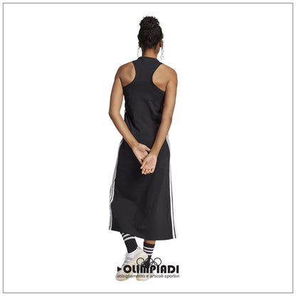 Vestito Donna Adidas 3-Stripes Single Jersey - JE1208 | Stile Sportivo NERO