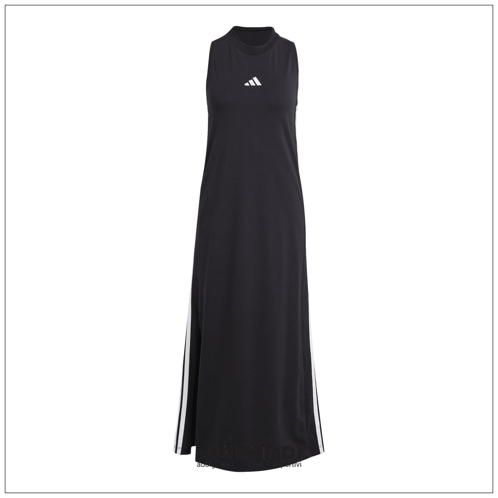 Vestito Donna Adidas 3-Stripes Single Jersey - JE1208 | Stile Sportivo NERO