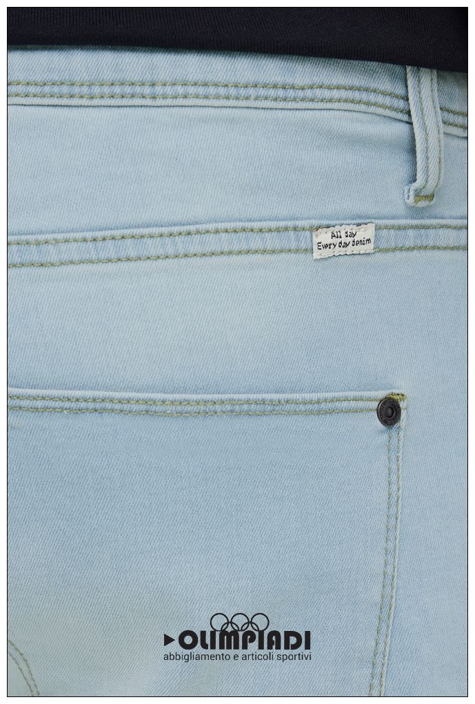 Bermuda Cargo Blend He - 20713329 Azzurro Denim Chiaro