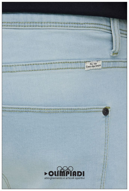 Bermuda Cargo Blend He - 20713329 Azzurro Denim Chiaro