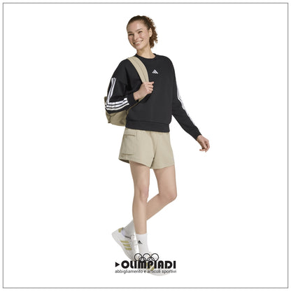 Pantaloncini Cargo Adidas W SL FT SHO Donna - KC5255 Beige