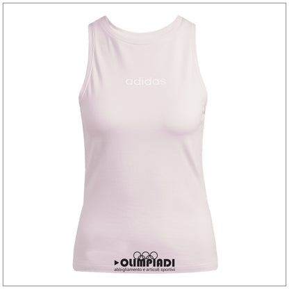 Canotta Donna Adidas W LINSJ TK - JC5797 | Rosa Chiaro