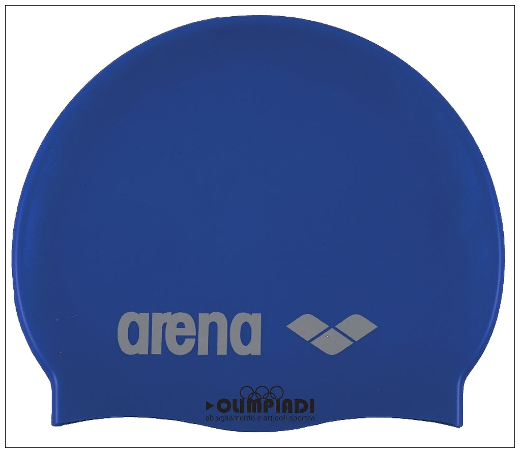 Cuffia Nuoto Arena Classic Silicone - 91662-077 Blu