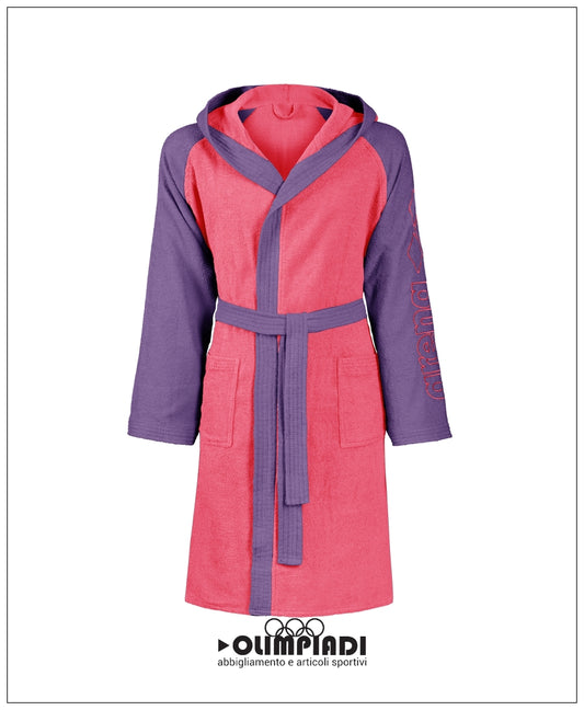 Accappatoio Arena Cotton Jr Robe Bicolor - 011924-909 | Bambino
