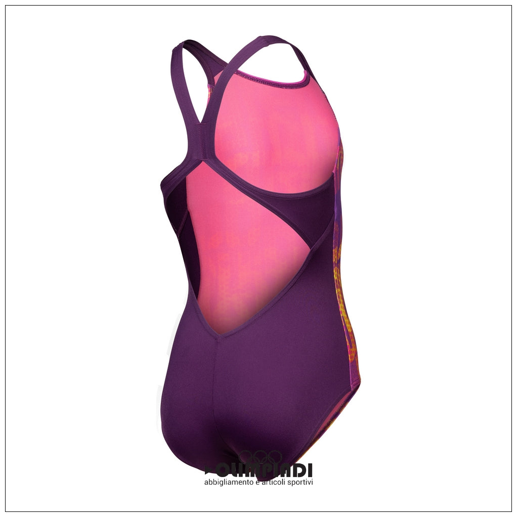 Costume Intero Bambina Arena Multi Colours V Back - 009007-909