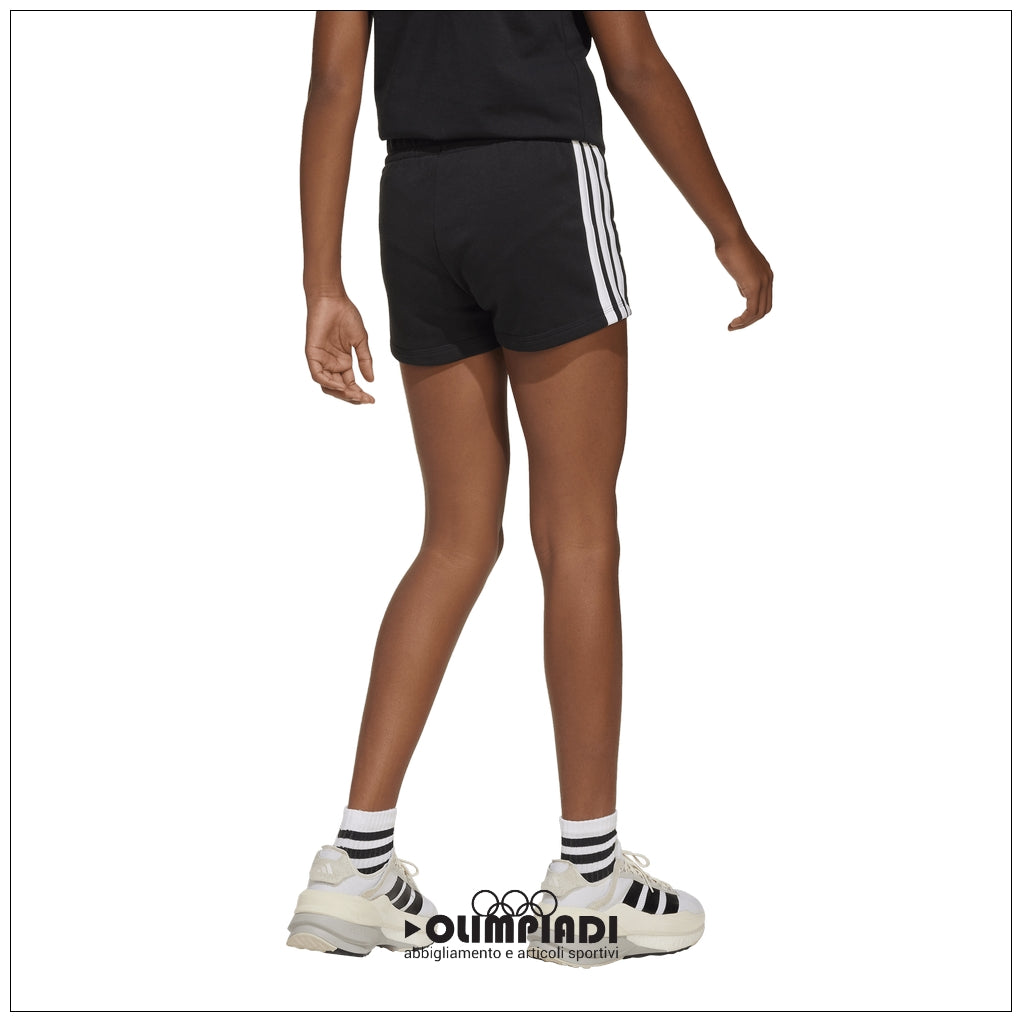 Pantaloncini Bambina Ragazza Adidas 3-Stripes French Terry - JJ3386