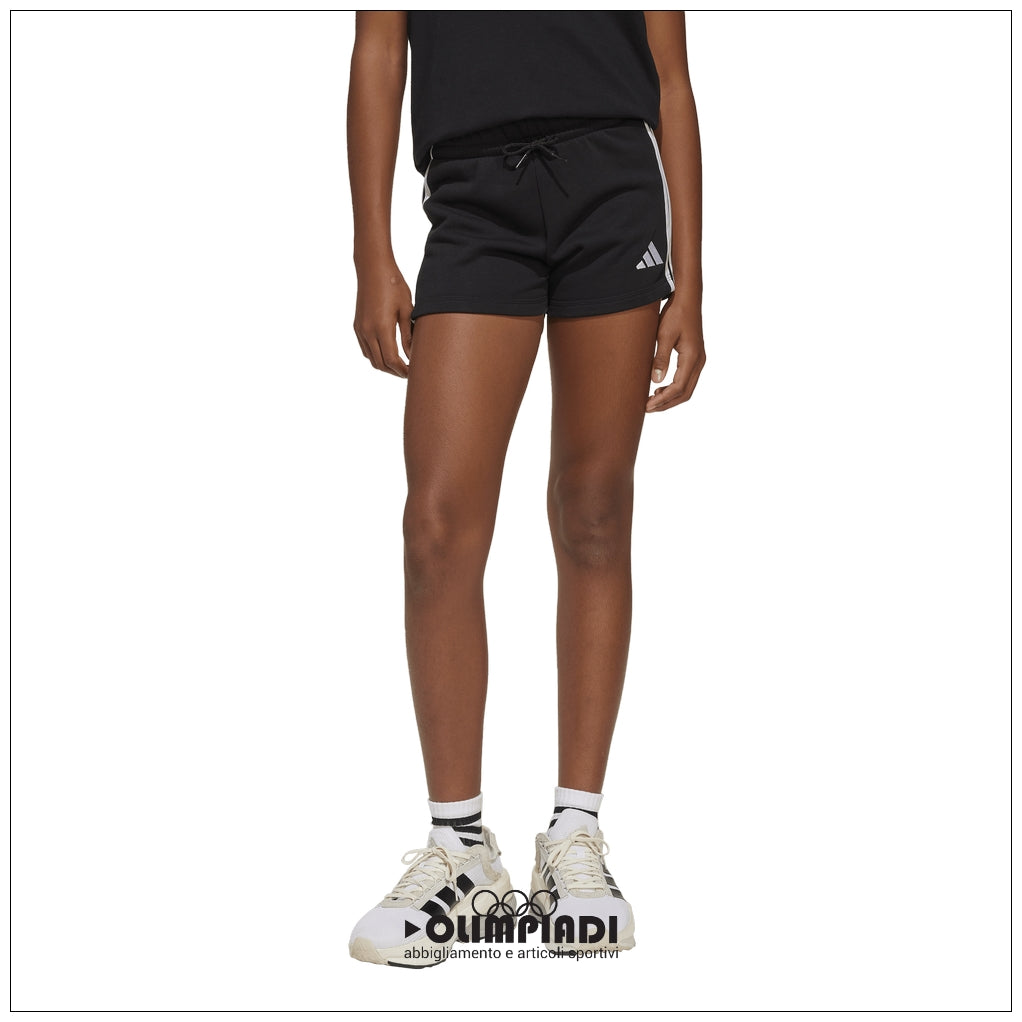 Pantaloncini Bambina Ragazza Adidas 3-Stripes French Terry - JJ3386