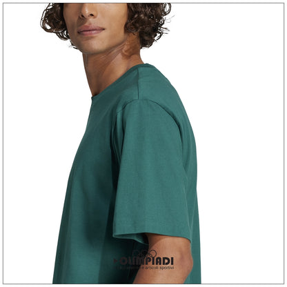 T-Shirt Uomo Adidas Linear Single Jersey - JE8997 | Verde