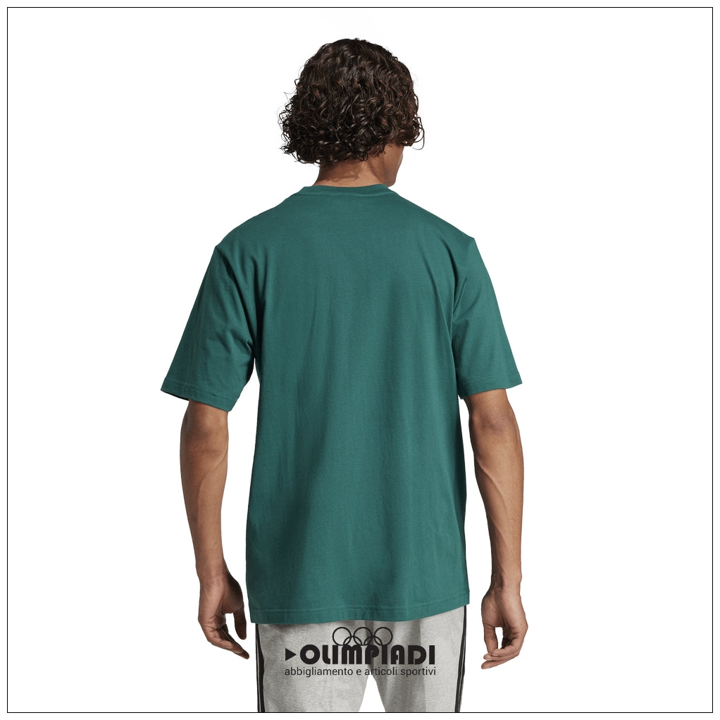 T-Shirt Uomo Adidas Linear Single Jersey - JE8997 | Verde