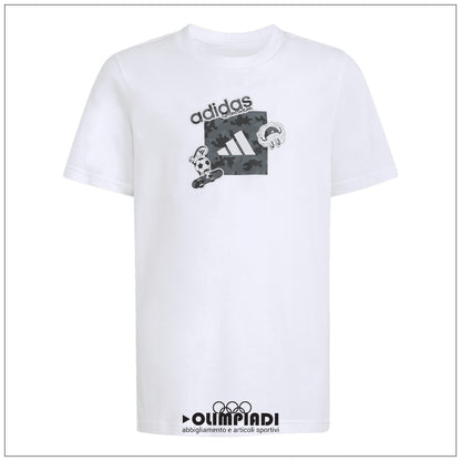 T-Shirt Bambino Ragazzo Adidas Camo Train - KA2976