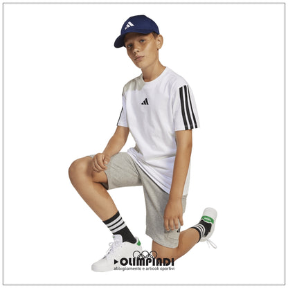 T-Shirt Bambino Ragazzo Adidas 3-Stripes - JD6488
