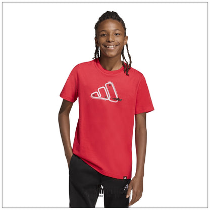 T-Shirt Bambino Ragazzo Adidas Moto 1 - KA0512