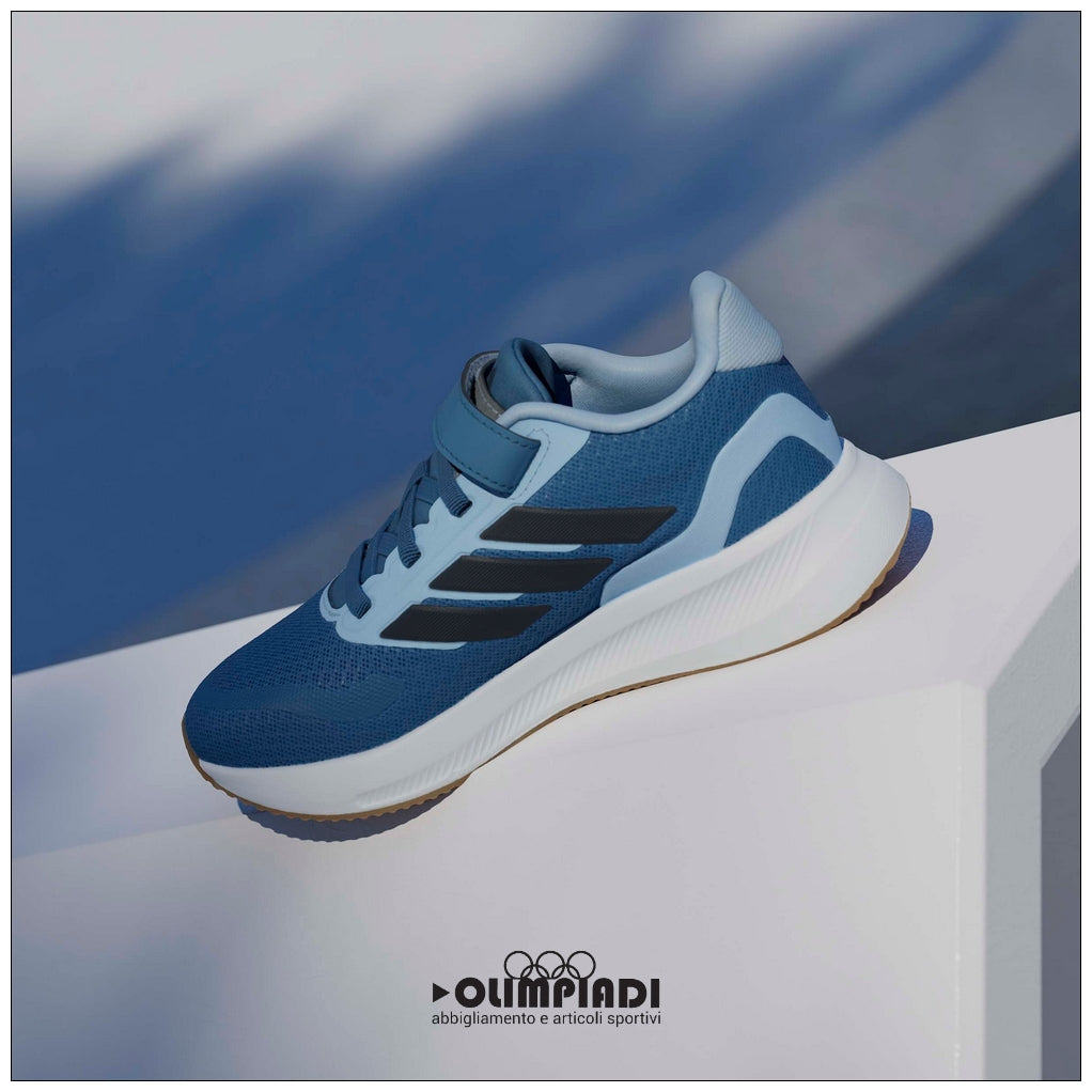 Scarpe Sneakers Bambino Adidas Run Falcon 5 EL C - JP9398
