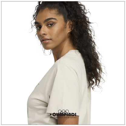 T-Shirt Donna Adidas Collegiate - JM4348 | Wonder Aluminum
