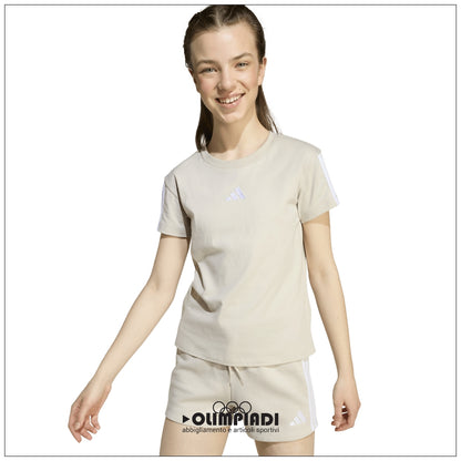 T-Shirt Ragazza Adidas 3-Stripes - KB7299