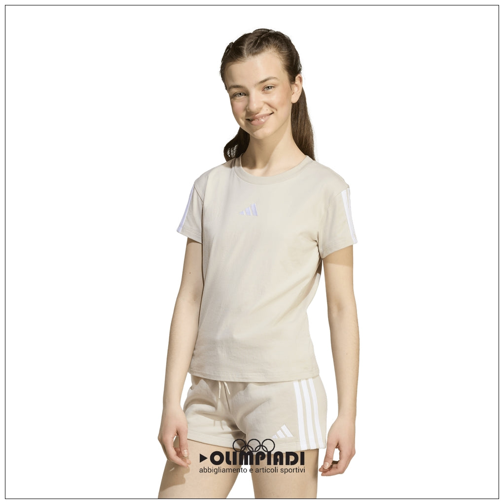 T-Shirt Ragazza Adidas 3-Stripes - KB7299