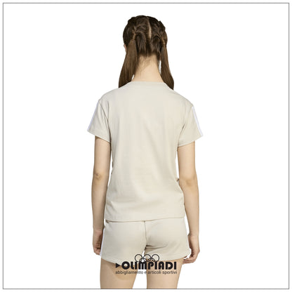 T-Shirt Ragazza Adidas 3-Stripes - KB7299